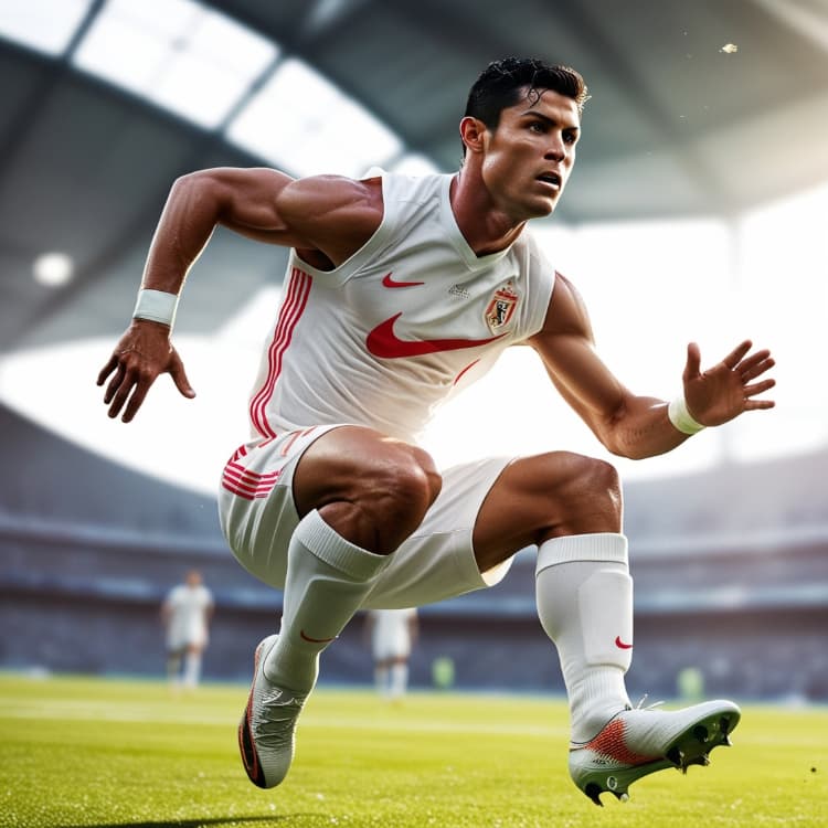 Ronaldo AI generated by Leonardo