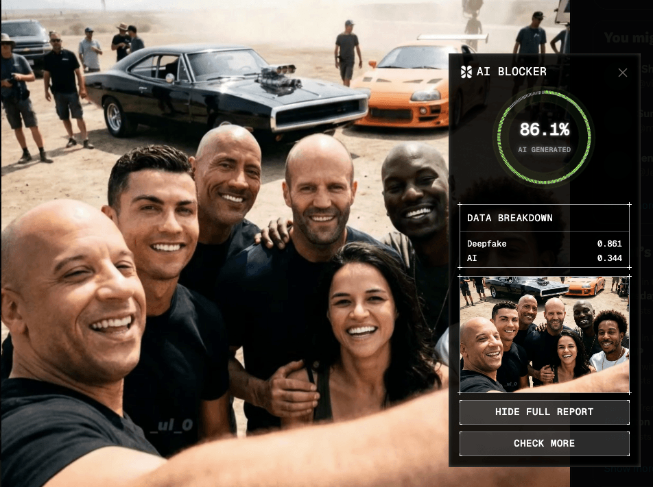 Ronaldo Selfie Deepfake Fast & Furious Ronaldo Selfie Deepfake Fast & Furious