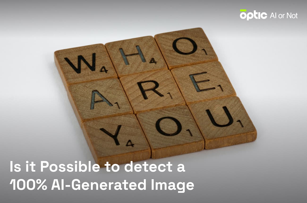 Is it Possible to detect a 100% AI-Generated Image Is it Possible to detect a 100% AI-Generated Image