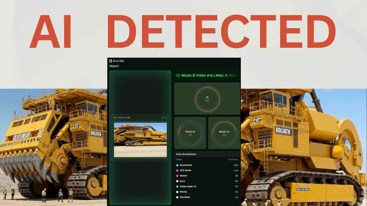 AI Detection Cat Truck AI Detection Cat Truck